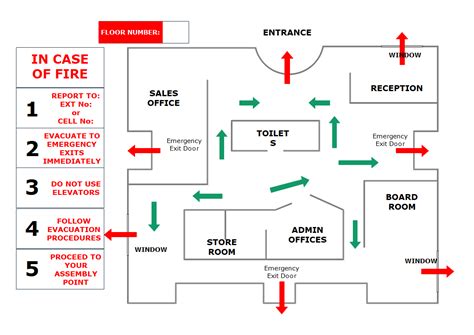 hotel space diagram.